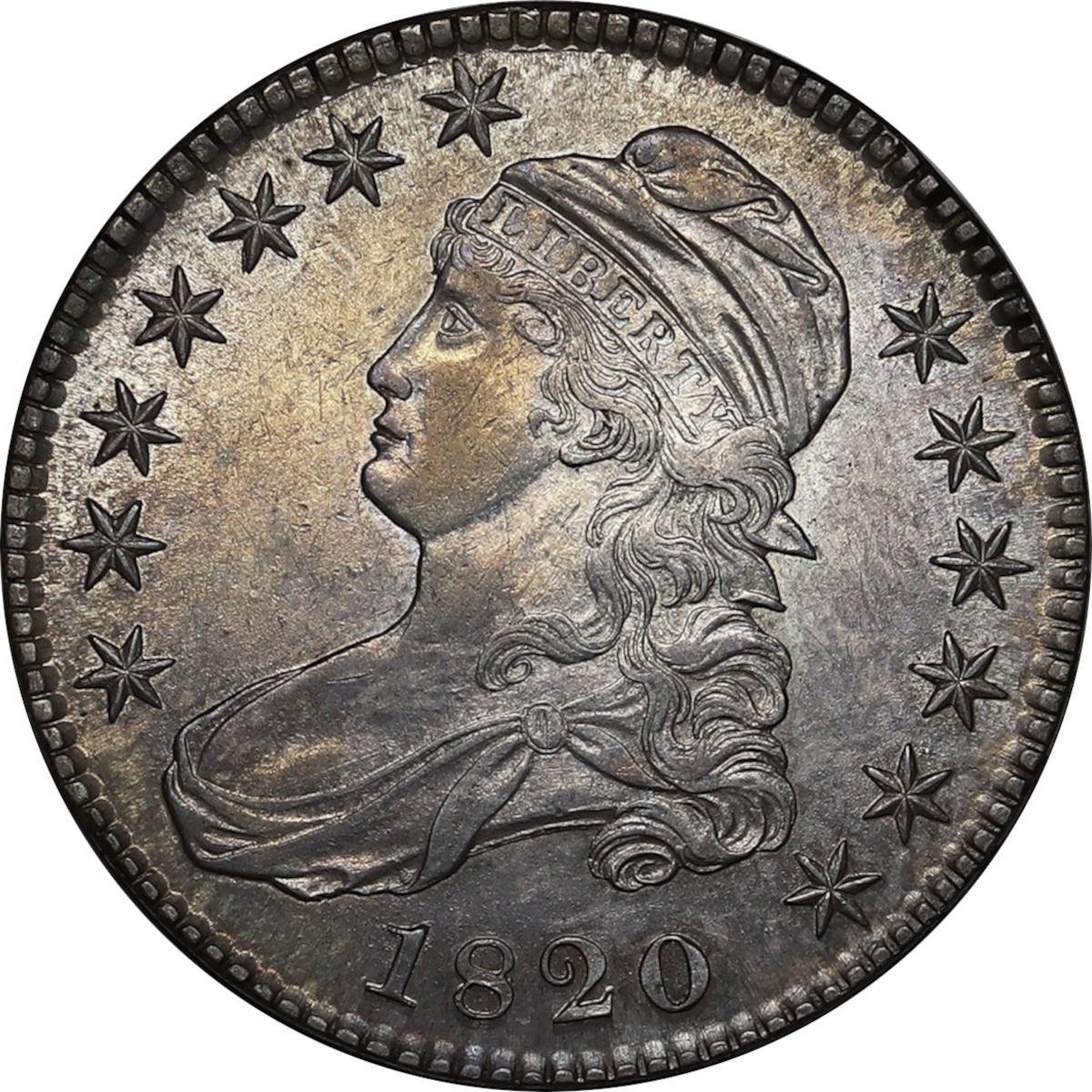 1820-50c-Capped-Bust-Half-Dollar-Square-Base-2-No-Knob